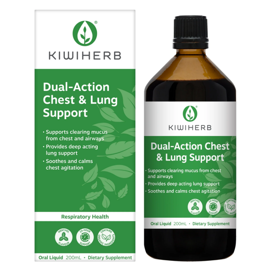 KIWI HERB Dual-Action Chest & Lung Support