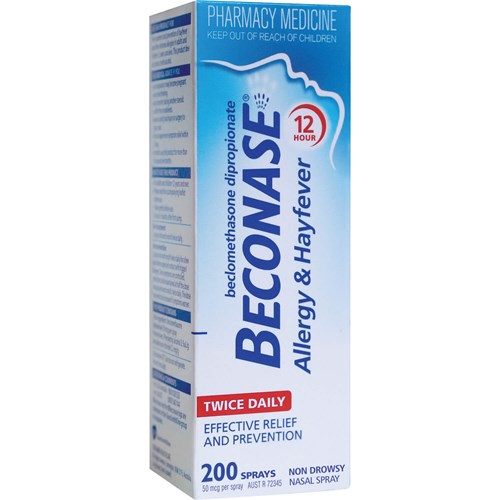 BECONASE Hayfever Nasal Spray 50mcg