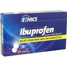 ETHICS Ibuprofen 200mg Tablet 20s