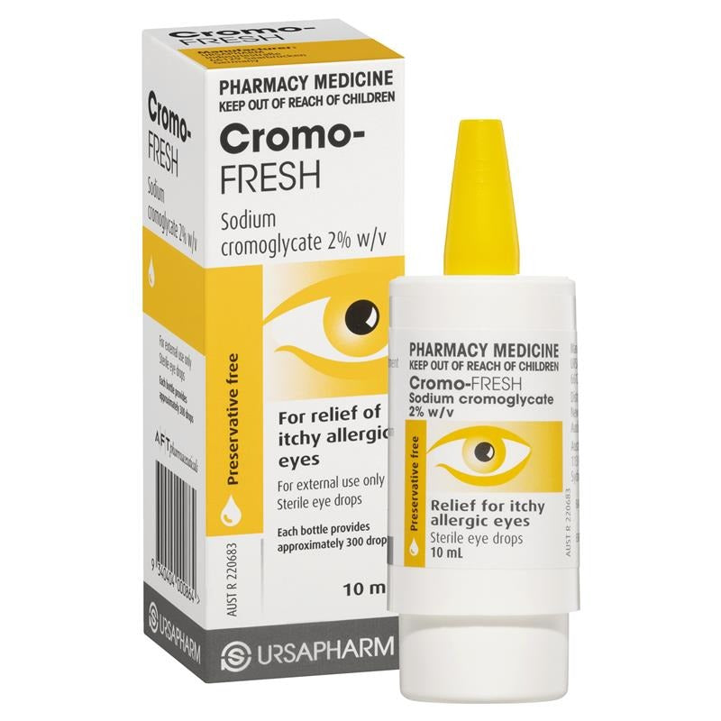 Cromo-Fresh Eye Drops 20MG/ML 10ml