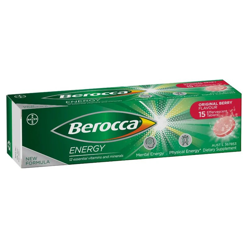 BEROCCA Enrgy Orig Bry Eff Tabs 15s