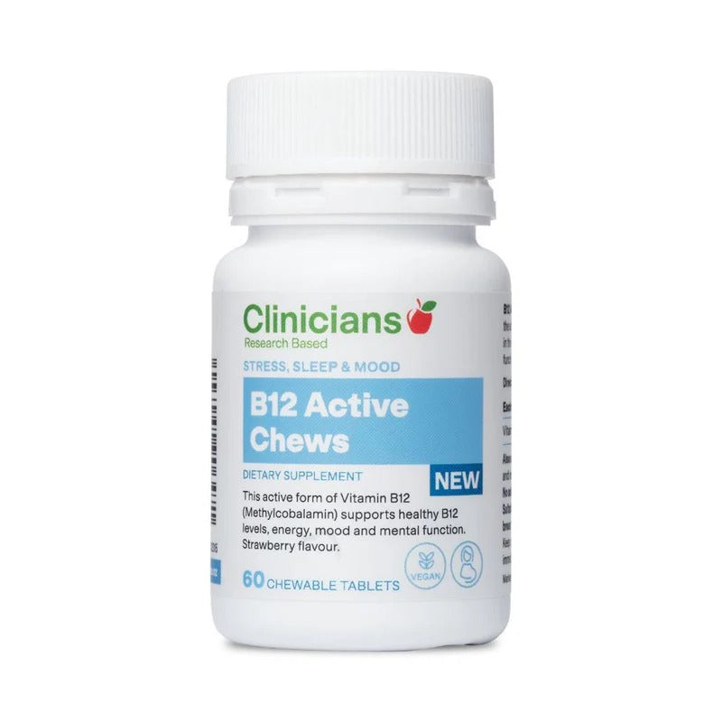 CLINIC. B12 Active Chews Tabs 60pc