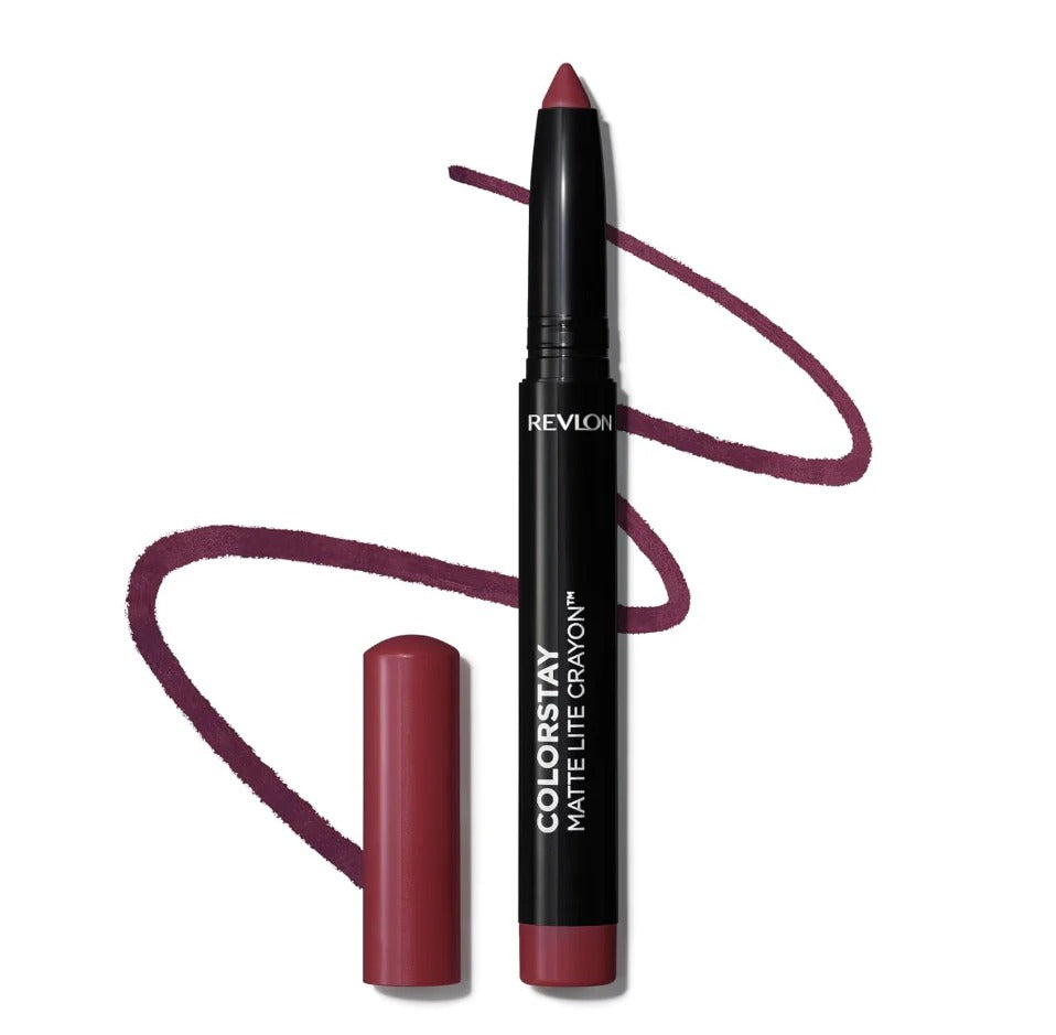 Revlon ColorStay Matte Lip Crayon OverCloud Wine