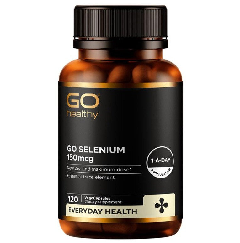 GO Selenium 150mcg VCaps 120s