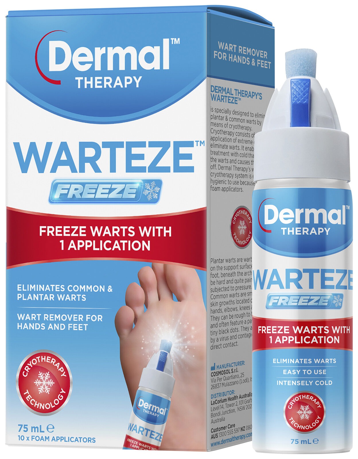 DERMAL THERAPY Warteze 75ml