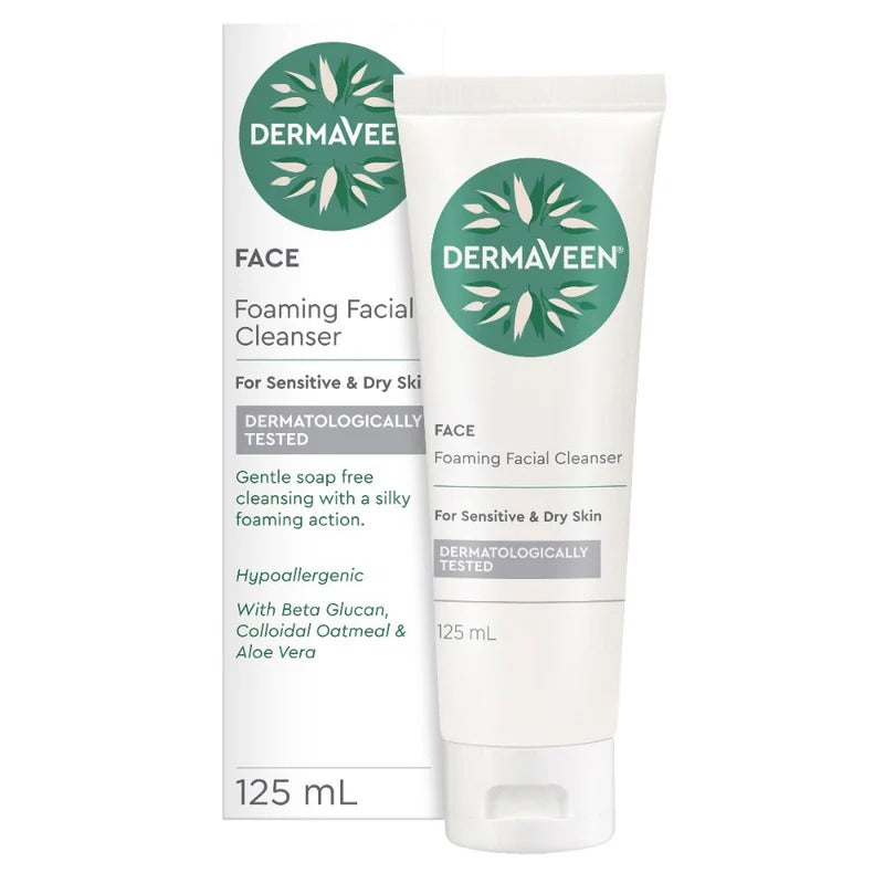 DERMAVEEN Face Foaming Clnsr 125ml