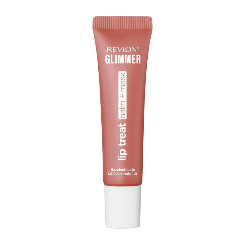 Revlon Glimmer Lip Treat Balm + Mask Hazelnut Latte