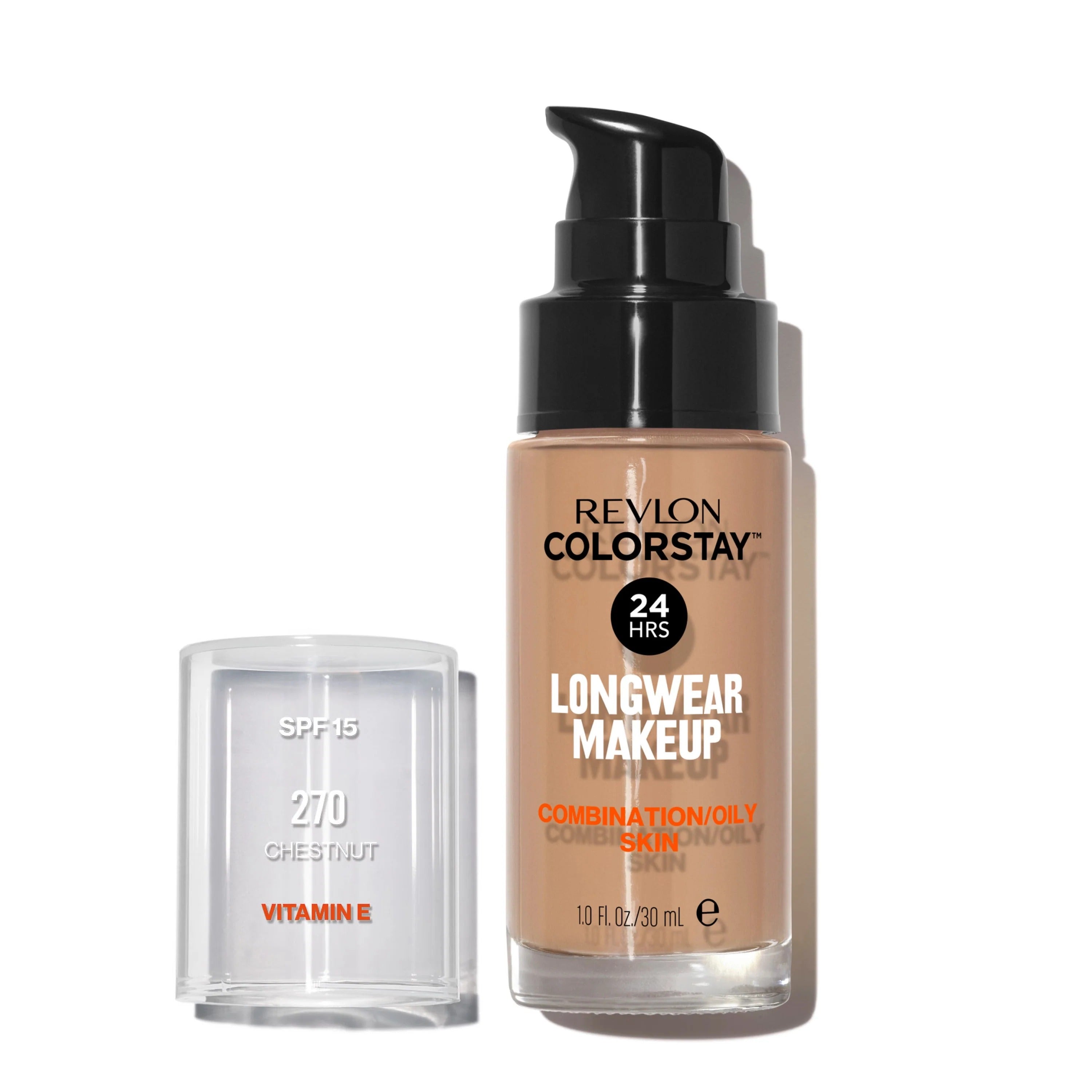 Revlon ColorStay Longwear Makeup Foundation for Combination/Oily Skin SPF 15 – Ivory (110)