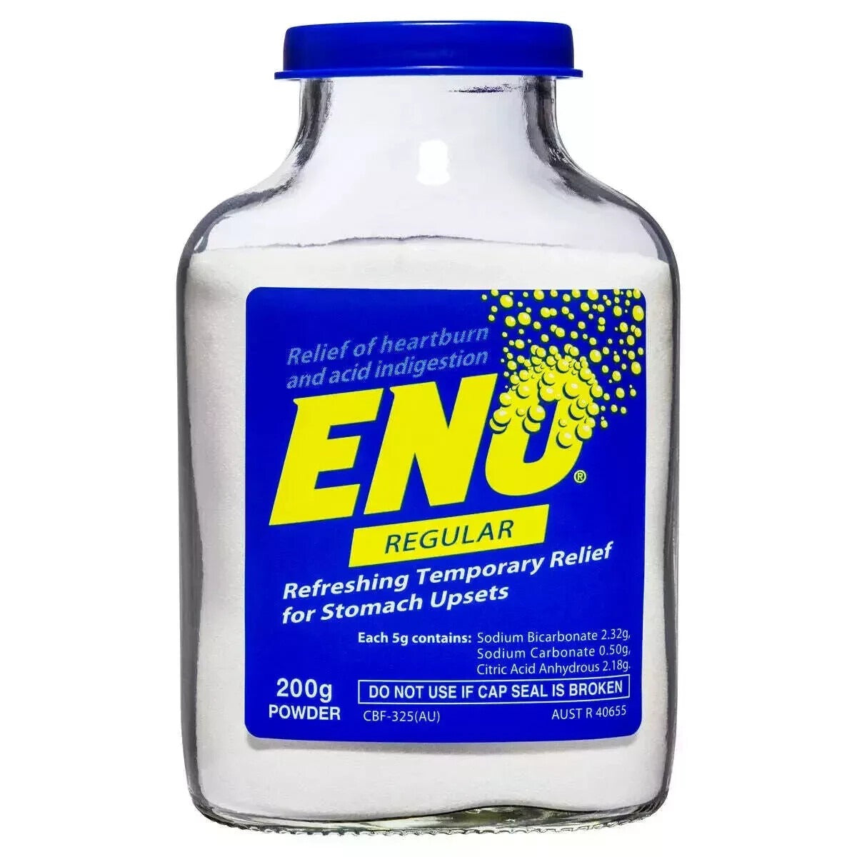 ENO Sparkling Antacid Regular 200g
