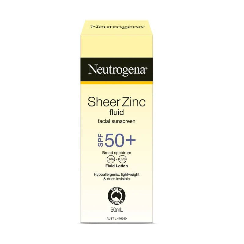 NEUTRO Shr Zinc Face Fld SPF50+ 50ml