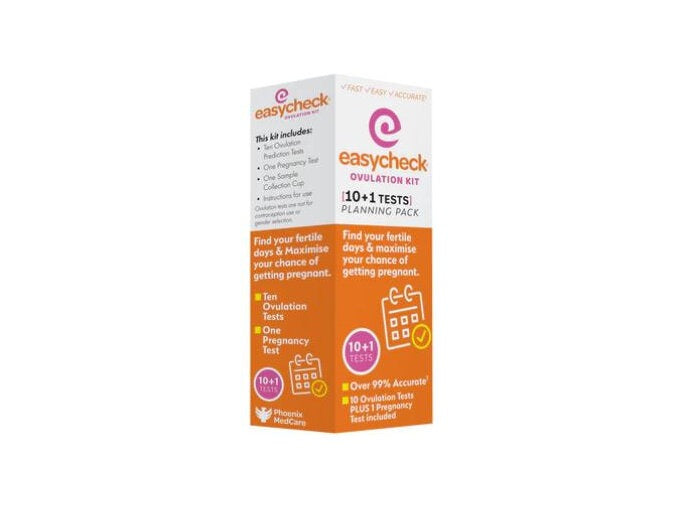 EASYCHECK Ovulation Kit 11pk Orange