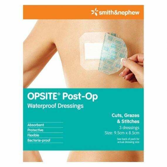 OPSITE PostOp Dressing 9.5x8.5cm 3pk