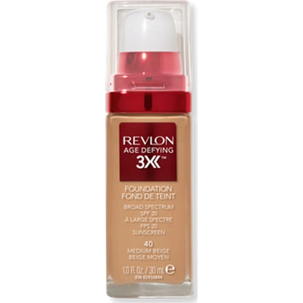 Revlon Age Defying 3X Foundation – Medium Beige