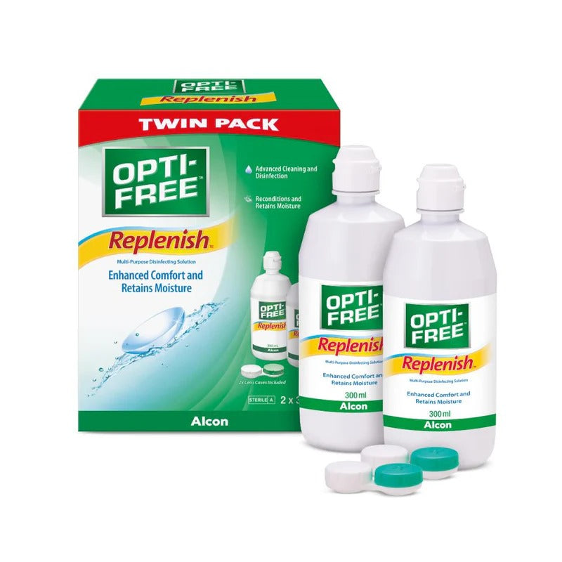 Opti-Free Replenish Twn Pk 2 x 300ml