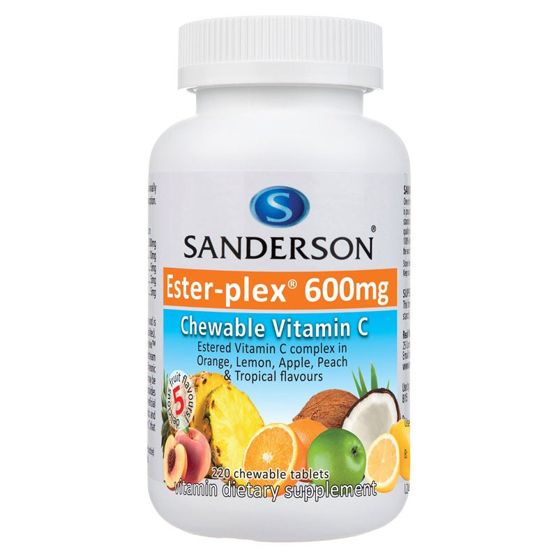 SANDERSON E/P 5 Fruits 600mg 220tab
