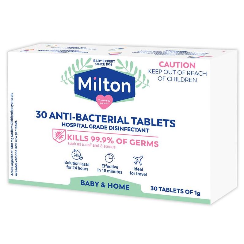 Milton Antibacterial Tablets 30pk