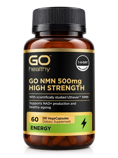 GO Healthy NMN 500mg High Strength 60caps