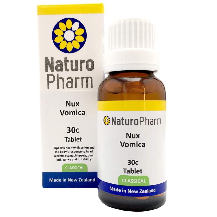 Naturo Pharm Nux Vomica 30c Tablets 130s