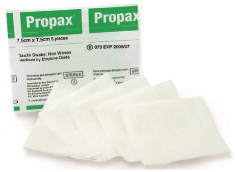 Propax NonWoven Gauze 7.5cmx7.5cm 2