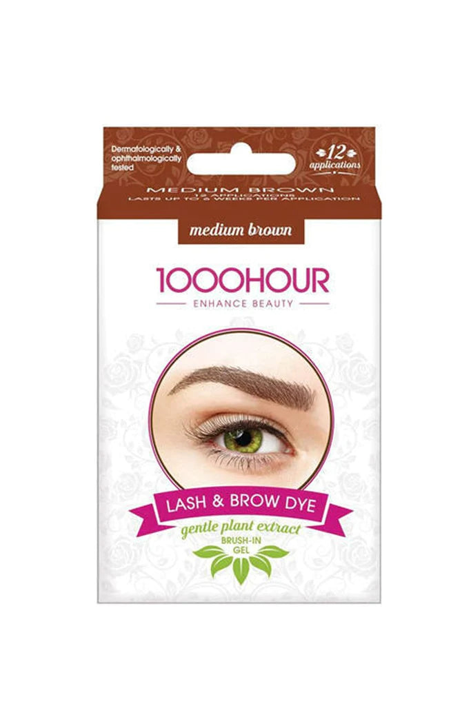 1000 Hr Lash&Brow PB Tint Kit Med Br