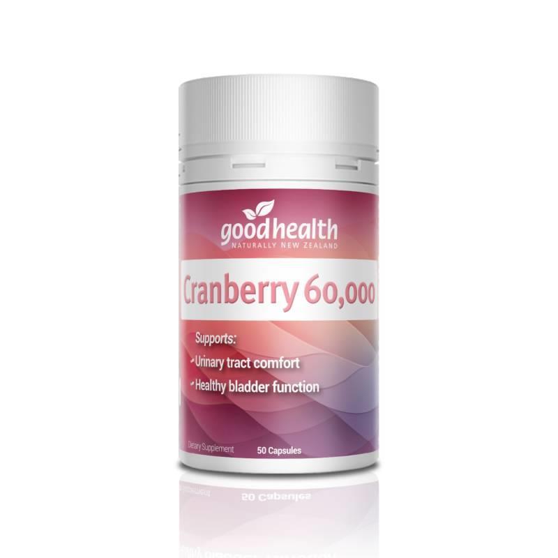 Good Health Cranberry 60,000mg Capsules 50s