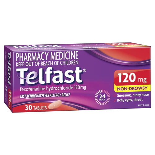 TELFAST Tablets 120mg 30s