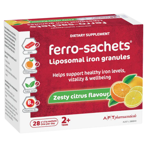 AFT Ferro-Sachets +F/A+VitC+B12 28