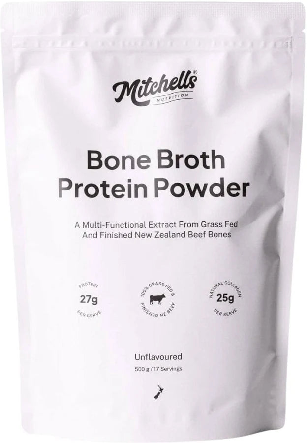 Mitchell's Bone Broth Protein Powder Unflavoured 500g