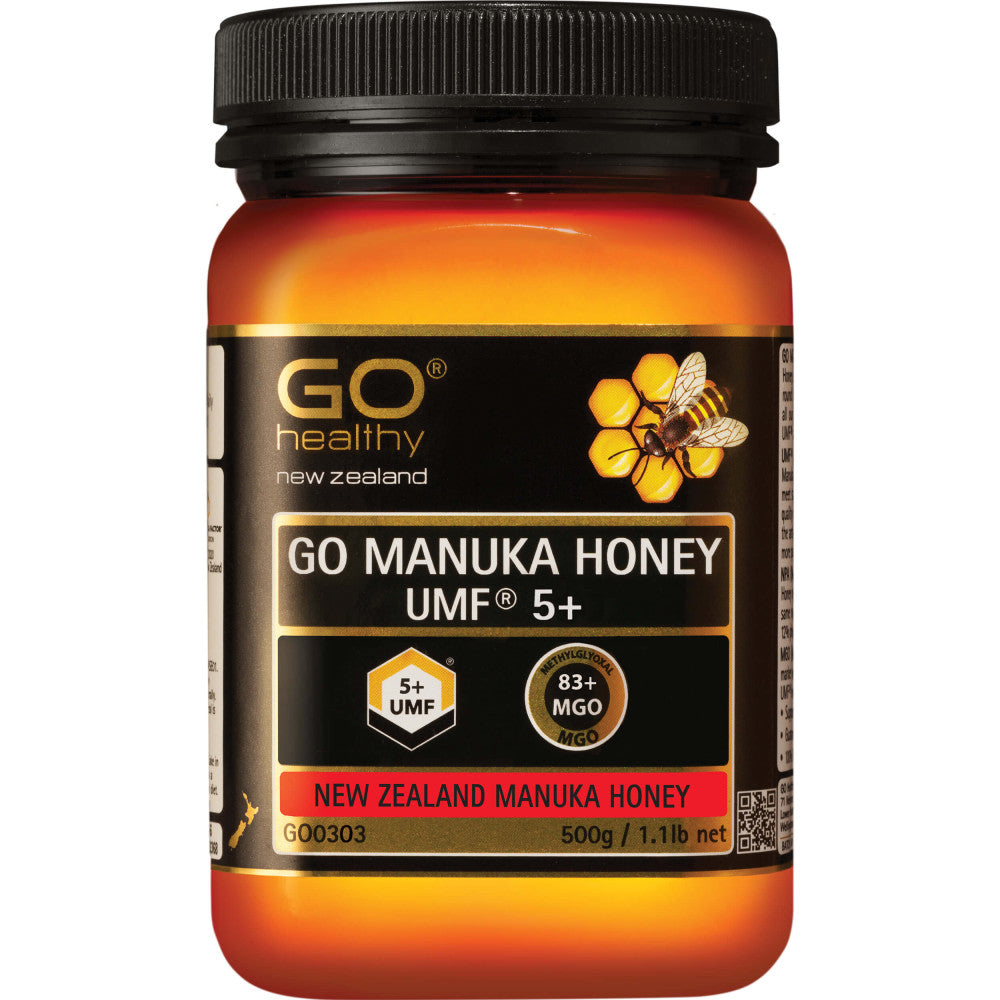 GO Manuka Honey UMF 5+ 500g