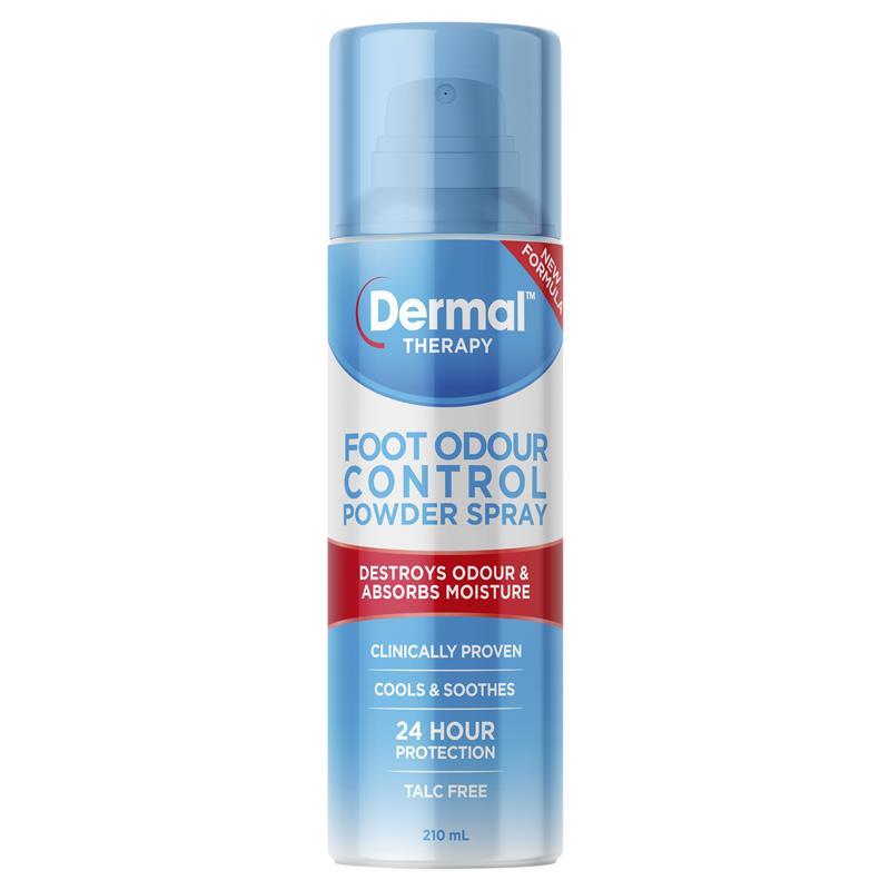 Dermal Therapy® Foot Odour Control Spray 210ml