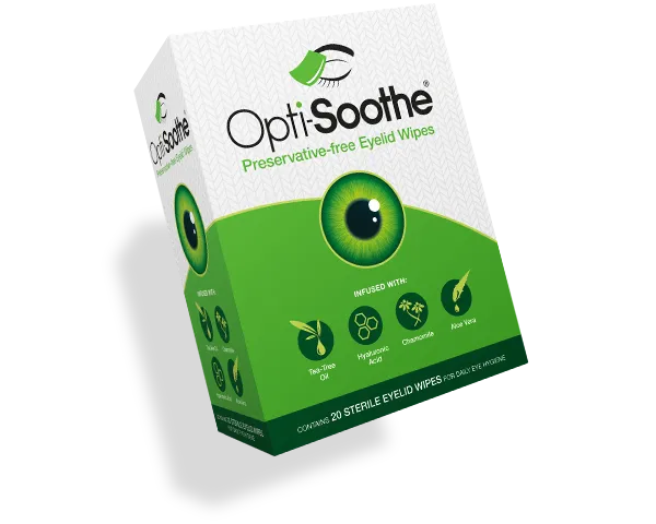 Opti-Soothe EYELID WIPES 20s