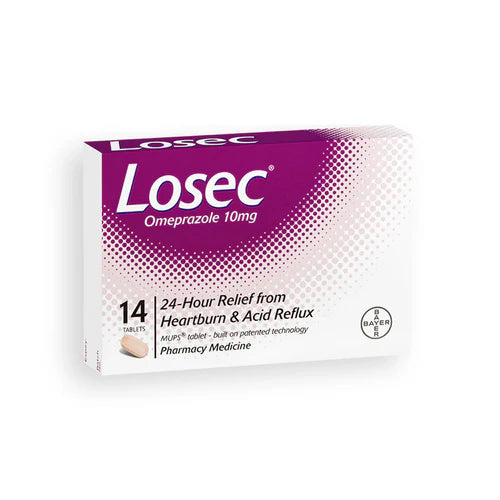 Losec Tabs 10mg 14s