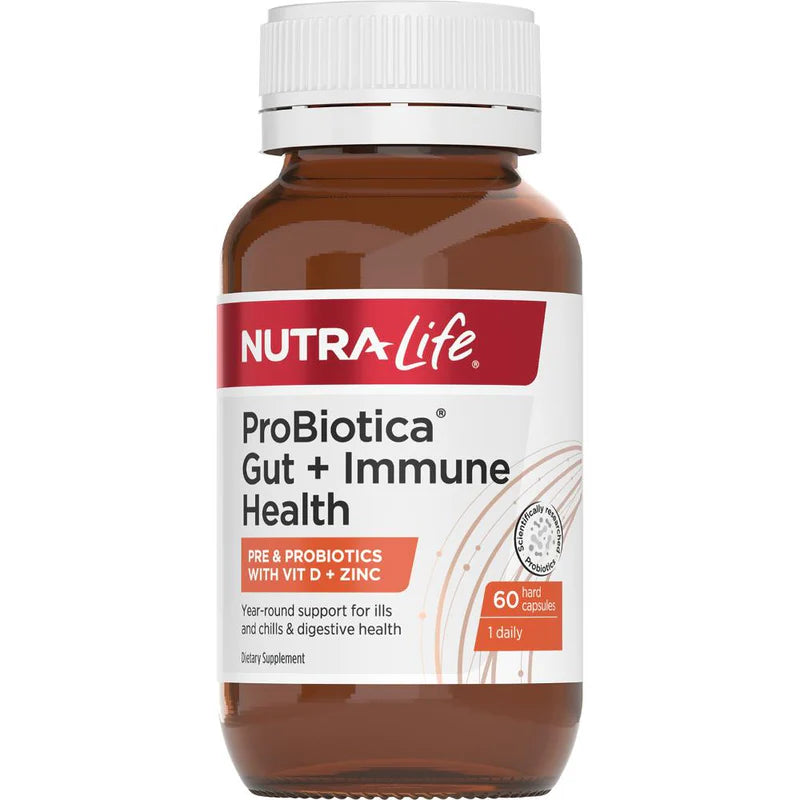 Nutra-Life® ProBiotica Gut + Immune Health Capsules 60s