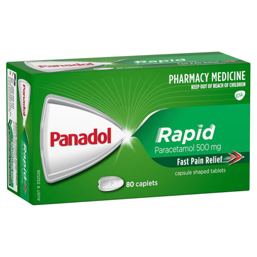 PANADOL Rapid Caplet 80s