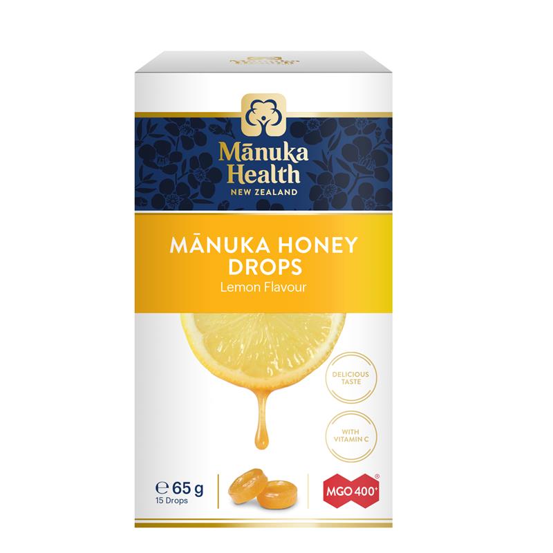 MH Manuka Honey Drops Lemon 65g