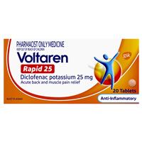 Voltaren Rapid Tabs 25mg 20s