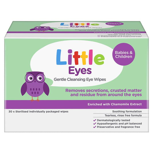 Little Eyes Gntl Cleansing Wipes 30s