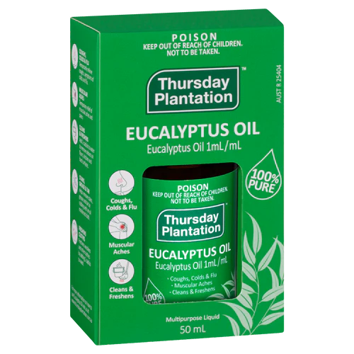 THURS.PL. EUCALYPTUS OIL 100% 50ml