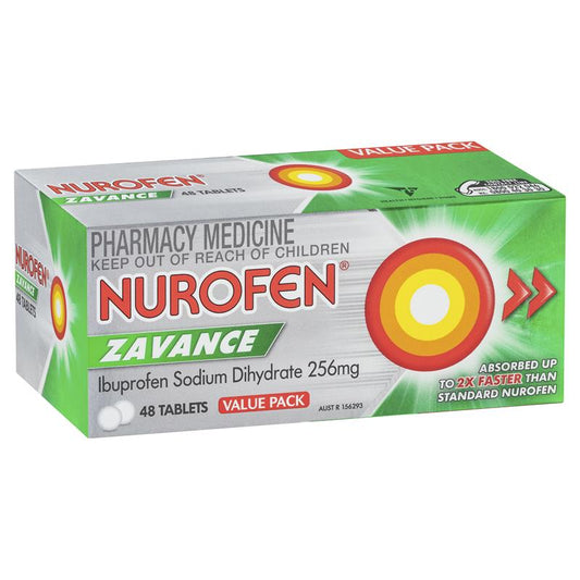 NUROFEN ZAVANCE Tabs 48s