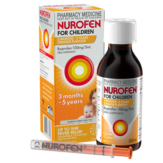 NUROFEN Child 3mth-5yr Orange 200ml