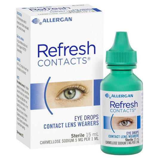 REFRESH CONTACTS EYE DROPS 15ML