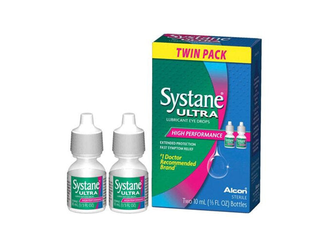 Systane Ultra Eye Drops 10ml 2pk