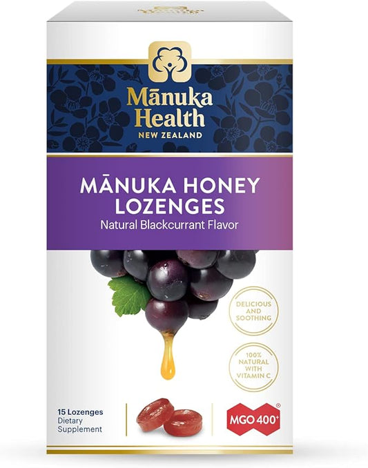 MH M/Honey Loz. Blackcurrant 15pk