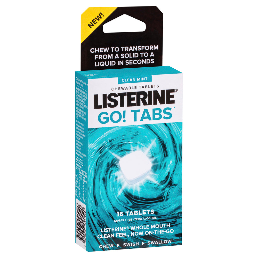 LISTERINE Go! Tabs Mint 8s