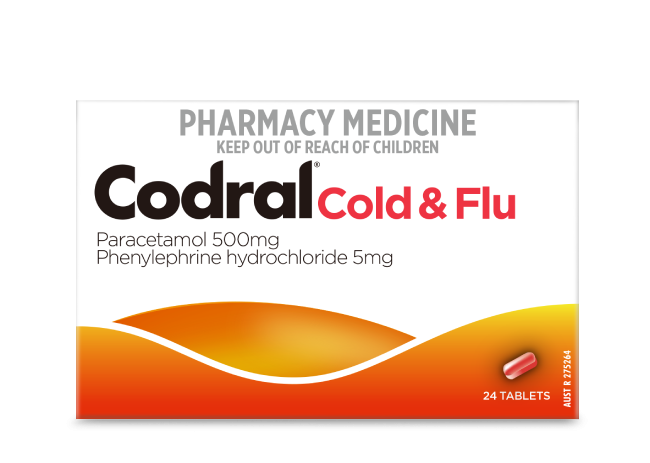 Codral Cold and Flu Tablets 24s