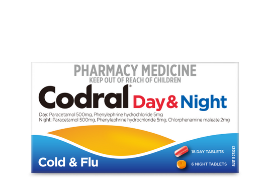 CODRAL Day/Ngt Tabs Codeine-Free 24s