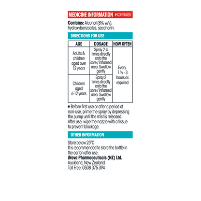 Difflam Throat Spray Forte 15ml