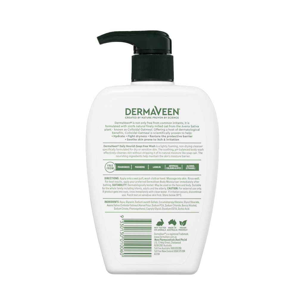 DERMAVEEN Soap Free Wash 500ml