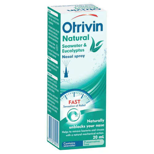 Otrivin Seawater &Eucalypt Spr 20ml