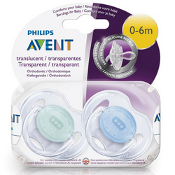 AVENT 6m+ Sili. Trans. Sth.2pk